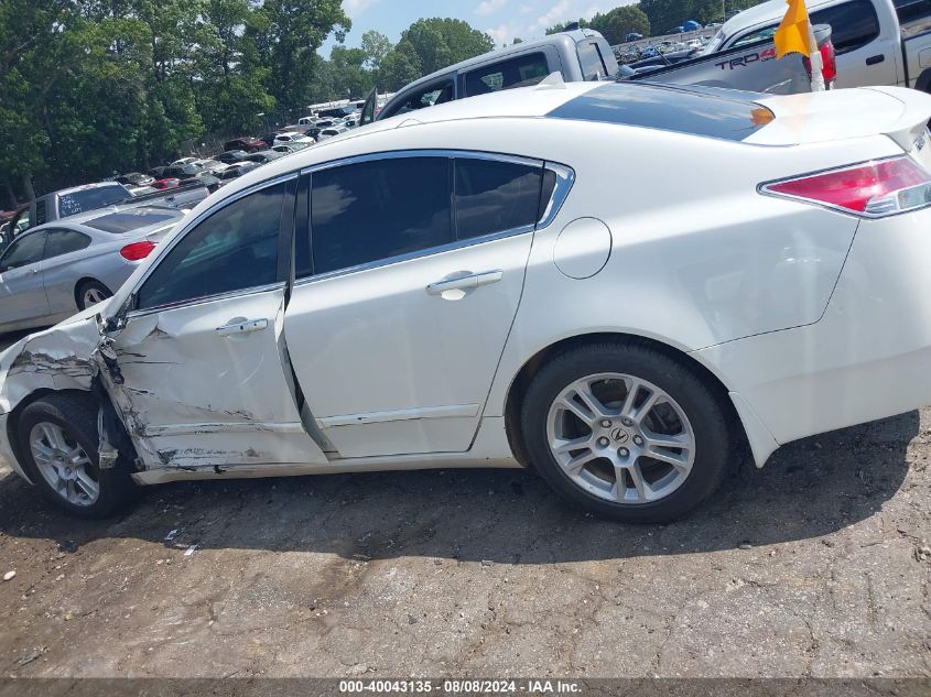 2010 Acura Tl 3.5 VIN: 19UUA8F52AA003706 Lot: 40043135