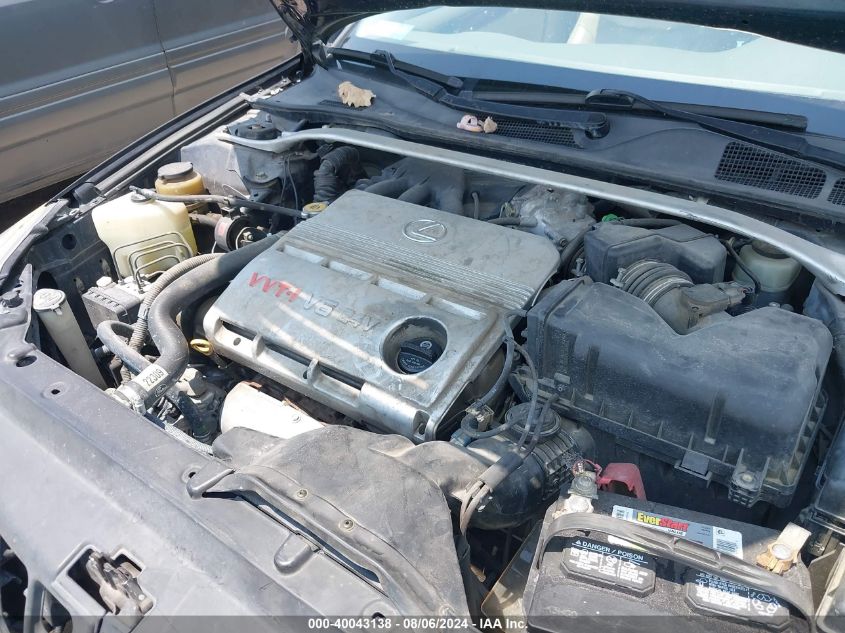 2002 Lexus Es 300 VIN: JTHBF30G825037050 Lot: 40043138