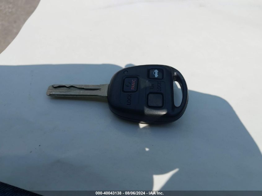 2002 Lexus Es 300 VIN: JTHBF30G825037050 Lot: 40043138