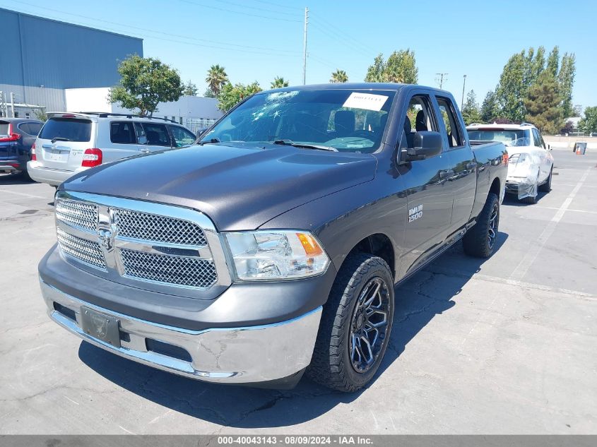 2018 Ram 1500 Tradesman Quad Cab 4X2 6'4 Box VIN: 1C6RR6FG0JS224497 Lot: 40043143