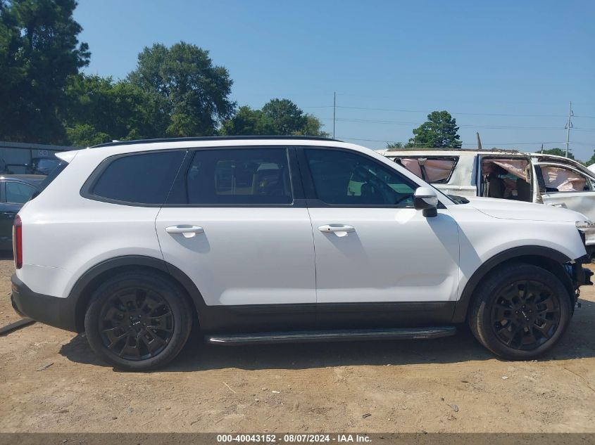 2022 Kia Telluride Ex VIN: 5XYP3DHC7NG277614 Lot: 40043152