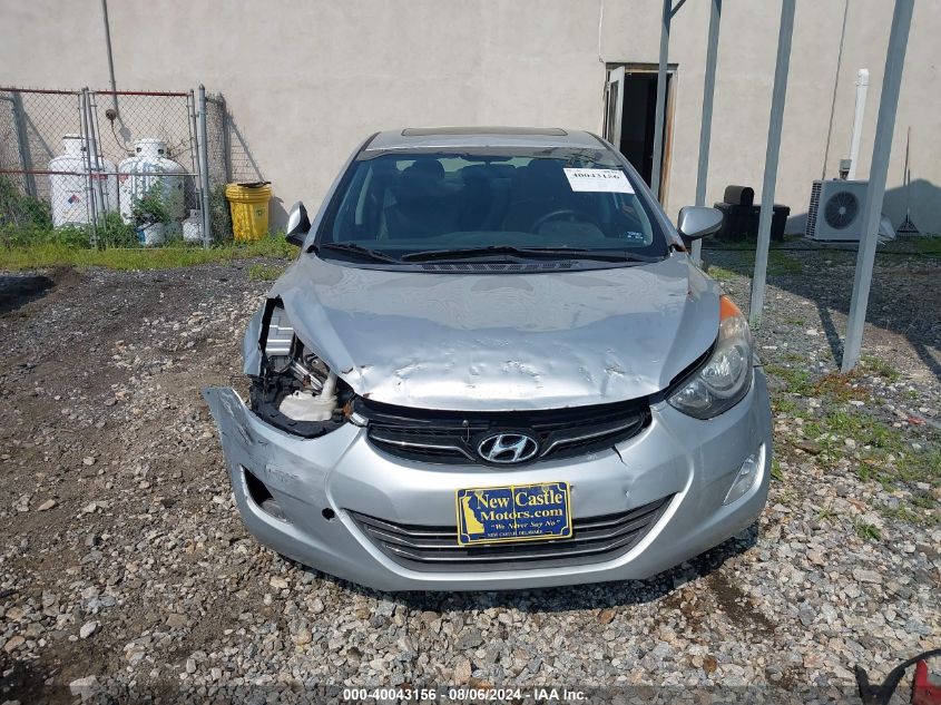 2013 Hyundai Elantra Limited VIN: 5NPDH4AE9DH152427 Lot: 40043156