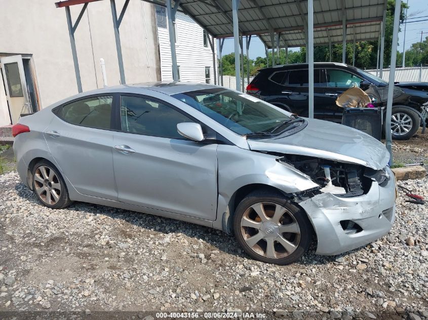 2013 Hyundai Elantra Limited VIN: 5NPDH4AE9DH152427 Lot: 40043156