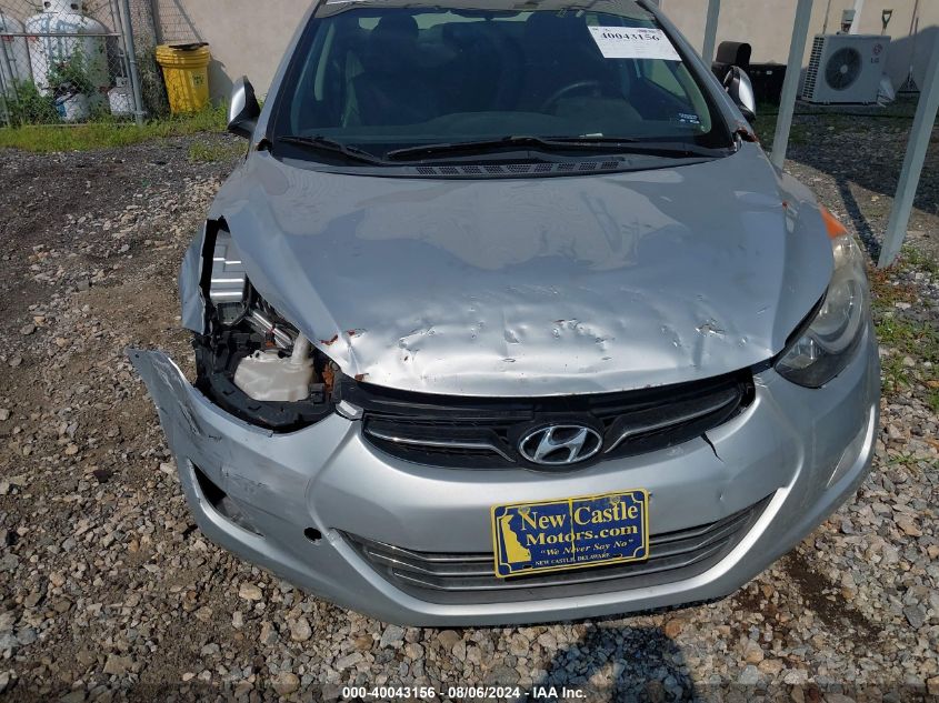 2013 Hyundai Elantra Limited VIN: 5NPDH4AE9DH152427 Lot: 40043156