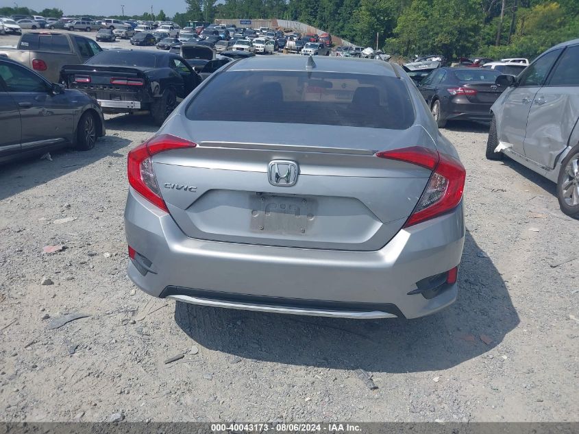 2019 Honda Civic Ex VIN: JHMFC1F35KX006295 Lot: 40043173