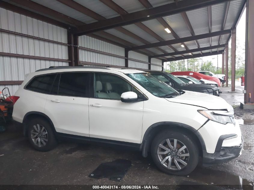 2019 Honda Pilot Ex-L VIN: 5FNYF5H52KB023850 Lot: 40043174