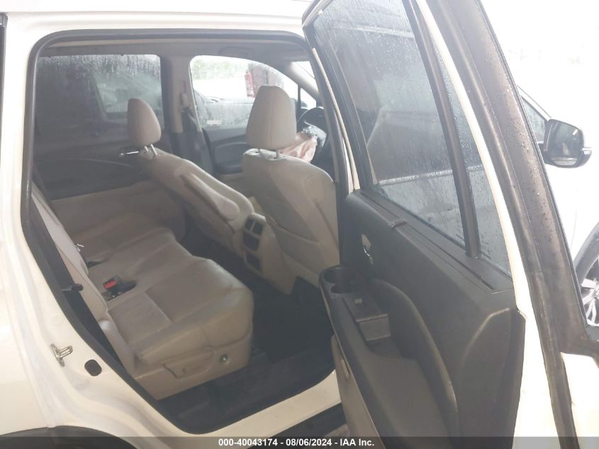 2019 Honda Pilot Ex-L VIN: 5FNYF5H52KB023850 Lot: 40043174