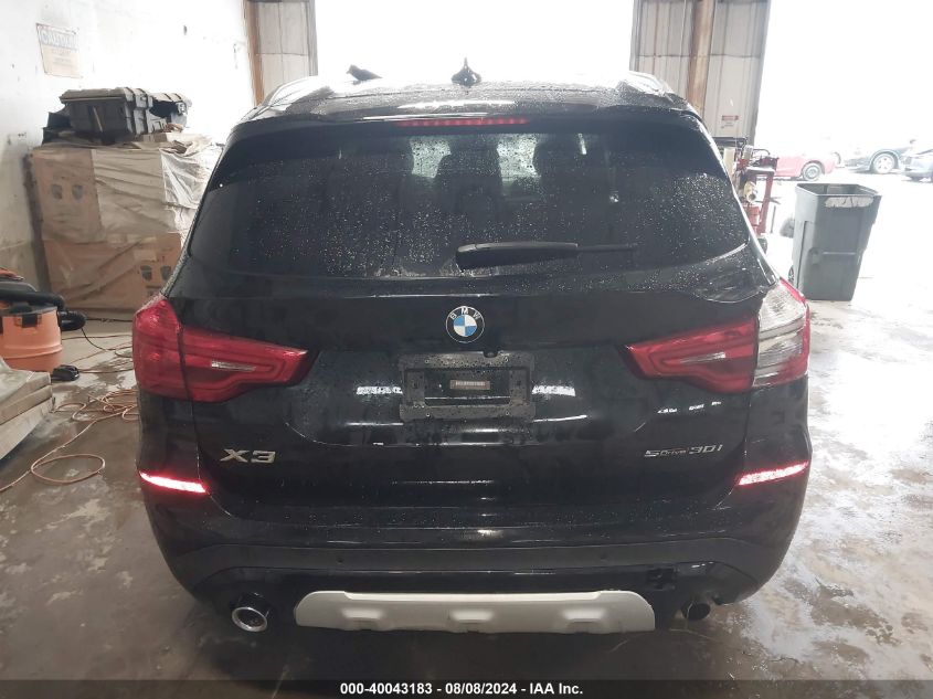 2019 BMW X3 Sdrive30I VIN: 5UXTR7C56KLF23903 Lot: 40043183