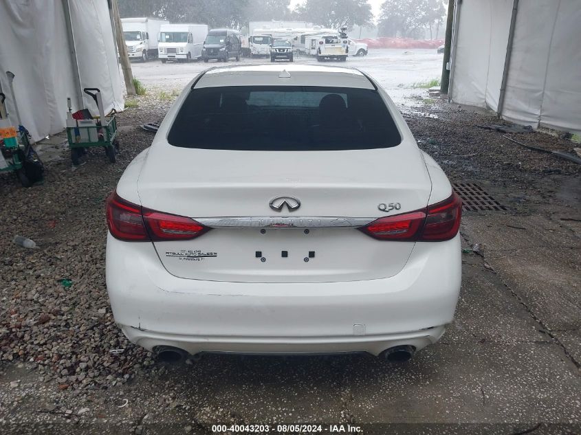 2019 Infiniti Q50 3.0T Luxe VIN: JN1EV7AP5KM513643 Lot: 40043203