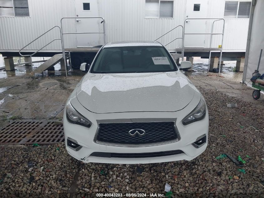 2019 Infiniti Q50 3.0T Luxe VIN: JN1EV7AP5KM513643 Lot: 40043203