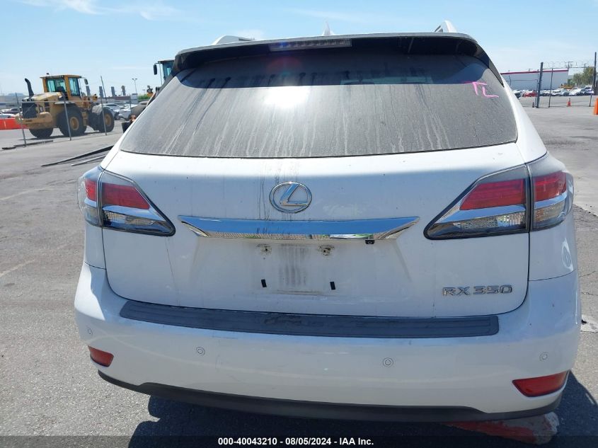 2015 Lexus Rx 350 F Sport VIN: 2T2BK1BA7FC258721 Lot: 40043210