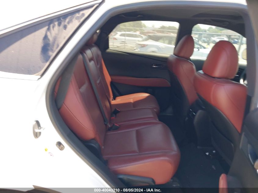 2015 Lexus Rx 350 F Sport VIN: 2T2BK1BA7FC258721 Lot: 40043210