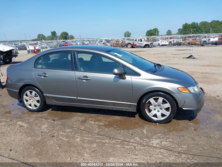 2007 Honda Civic Lx VIN: 1HGFA16557L088568 Lot: 40043212