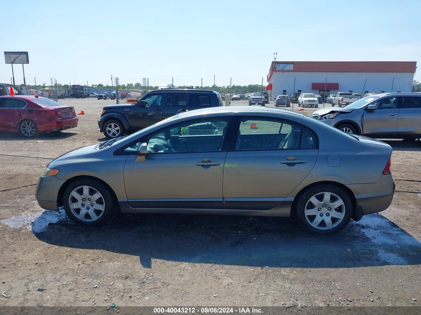 2007 Honda Civic Lx VIN: 1HGFA16557L088568 Lot: 40043212