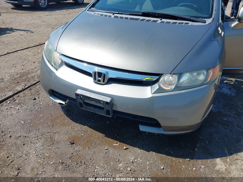 2007 Honda Civic Lx VIN: 1HGFA16557L088568 Lot: 40043212