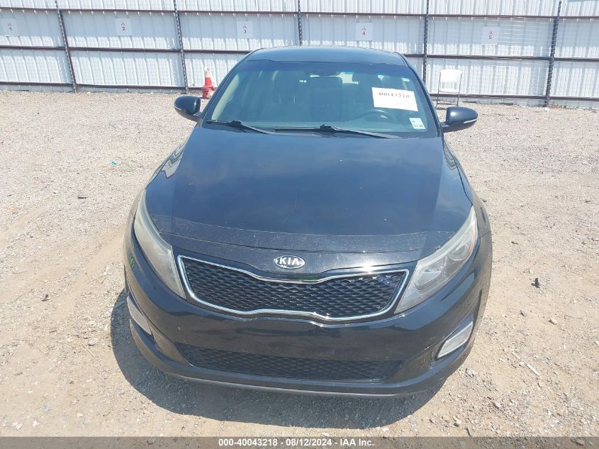 2014 Kia Optima Lx VIN: 5XXGM4A76EG291566 Lot: 40043218