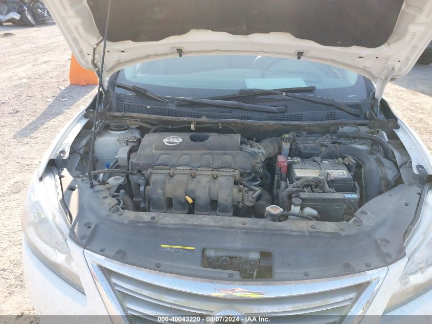 2013 Nissan Sentra Sl VIN: 3N1AB7APXDL624595 Lot: 40043220