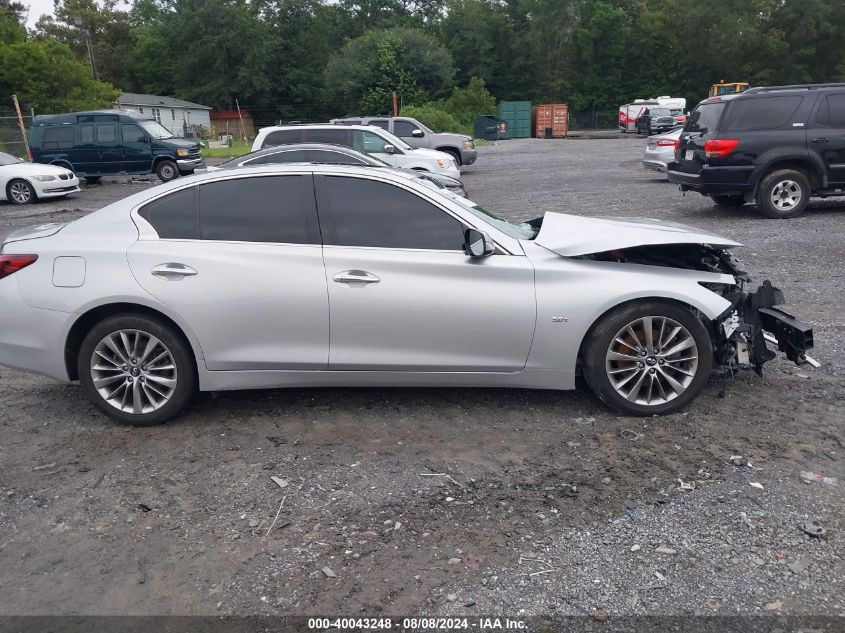 2019 Infiniti Q50 3.0T Luxe VIN: JN1EV7AP9KM513497 Lot: 40043248