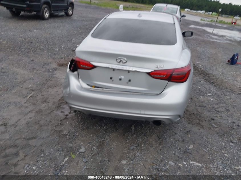 2019 Infiniti Q50 3.0T Luxe VIN: JN1EV7AP9KM513497 Lot: 40043248