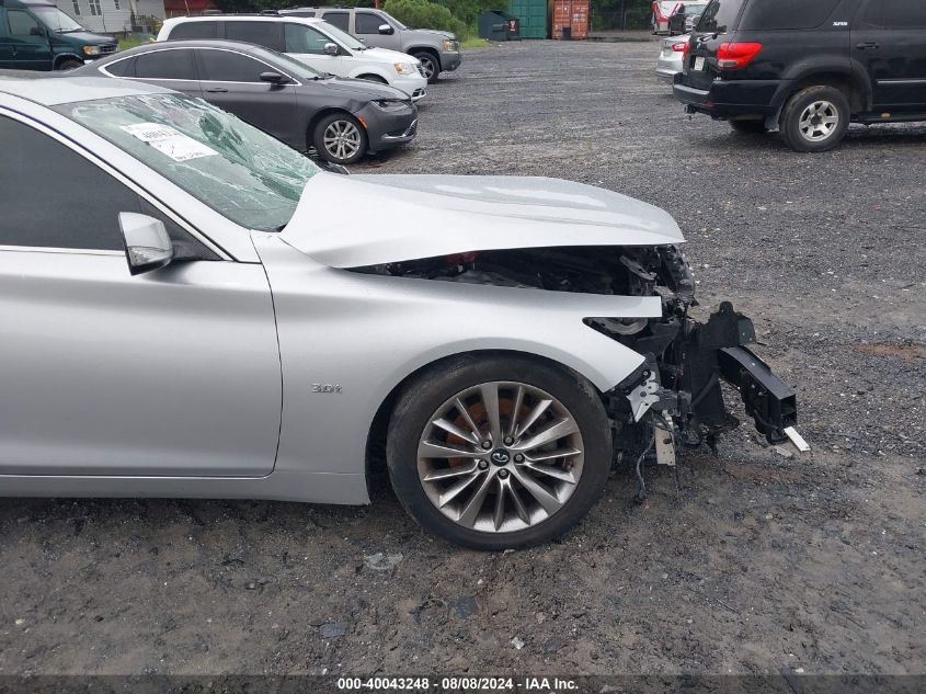 2019 Infiniti Q50 3.0T Luxe VIN: JN1EV7AP9KM513497 Lot: 40043248