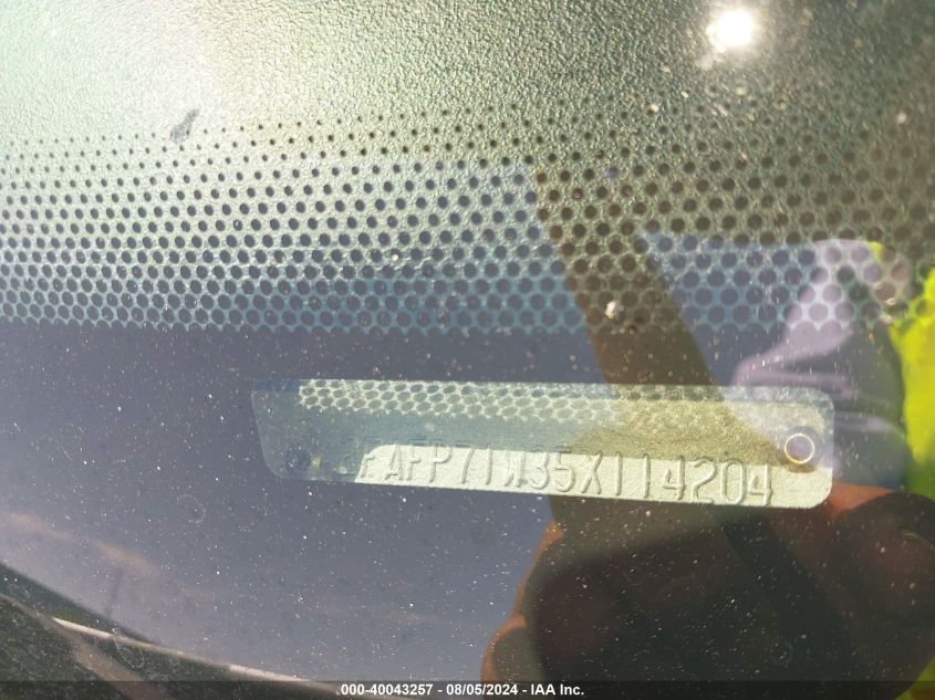 2005 Ford Crown Victoria Police VIN: 2FAFP71W35X114204 Lot: 40043257