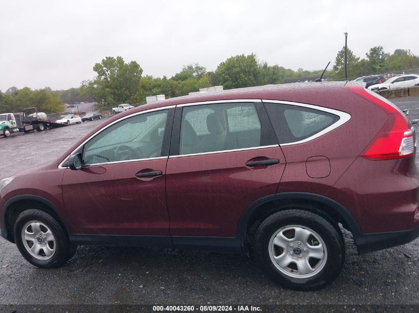 2015 HONDA CR-V LX - 2HKRM4H30FH646314