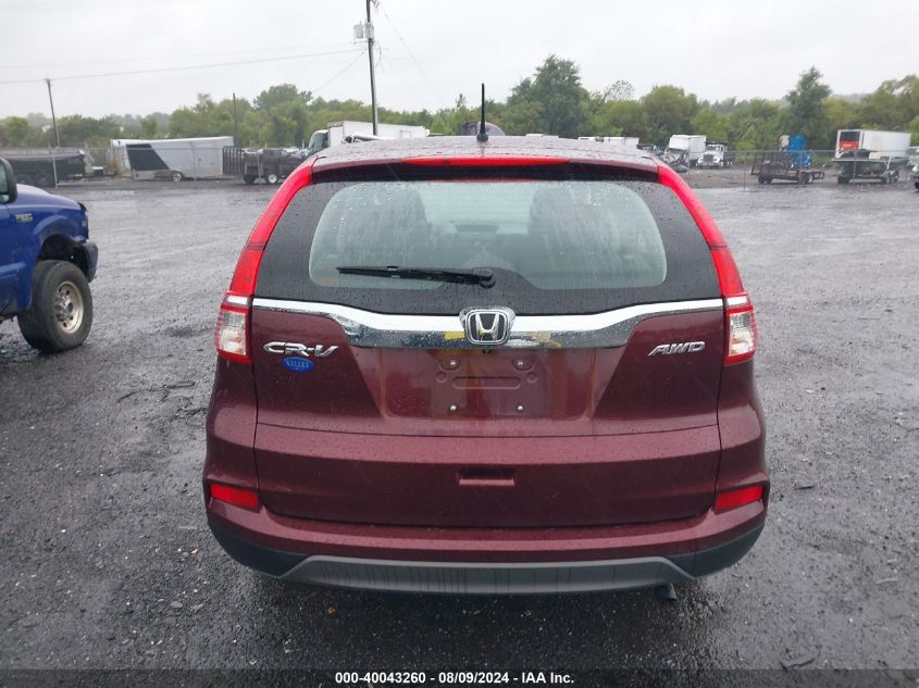 2015 HONDA CR-V LX - 2HKRM4H30FH646314