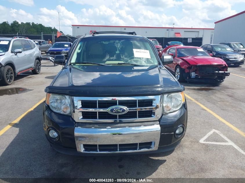 2012 Ford Escape Limited VIN: 1FMCU0EG1CKC55980 Lot: 40043283