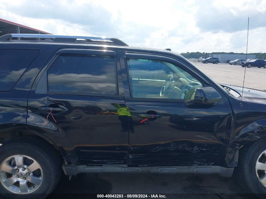 2012 Ford Escape Limited VIN: 1FMCU0EG1CKC55980 Lot: 40043283