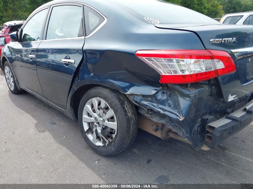 2015 Nissan Sentra Sv VIN: 3N1AB7AP6FL674736 Lot: 40043309