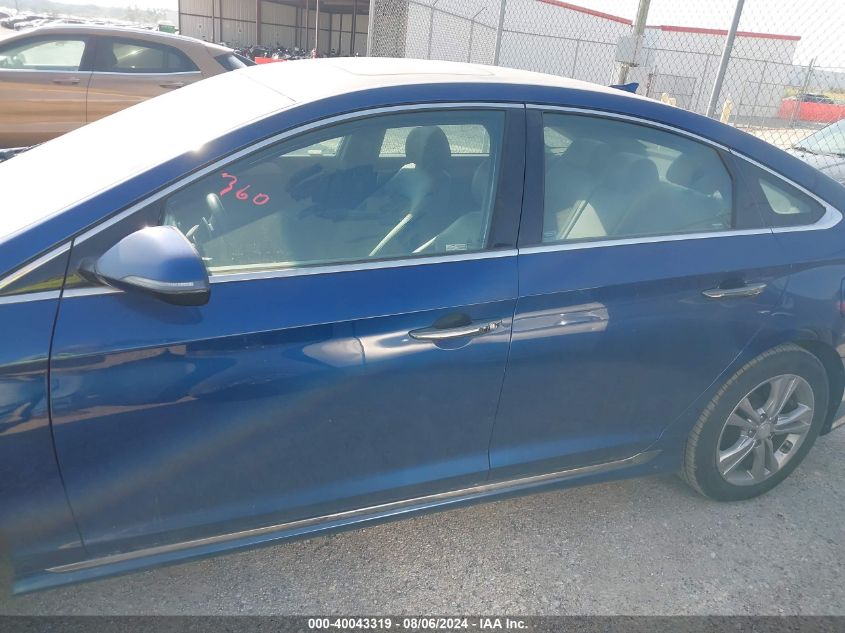 2018 Hyundai Sonata Sport VIN: 5NPE34AF4JH650817 Lot: 40043319
