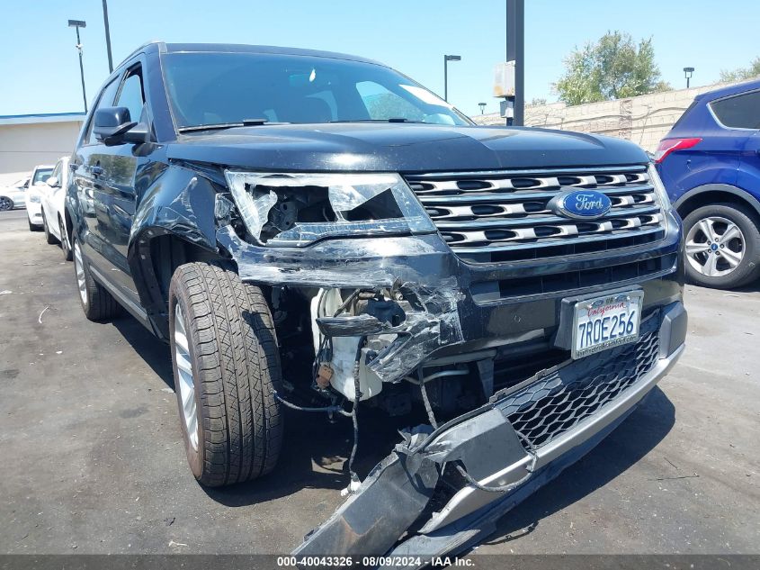 2016 Ford Explorer Xlt VIN: 1FM5K7D80GGB95605 Lot: 40043326