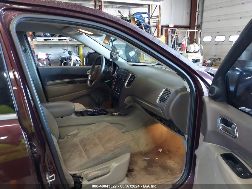 2012 DODGE DURANGO VIN: 1C4RDJAG3CC151964