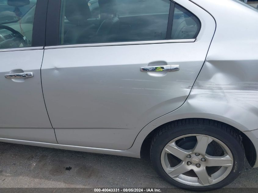 2015 Chevrolet Sonic Ltz Auto VIN: 1G1JE5SB7F4112337 Lot: 40043331