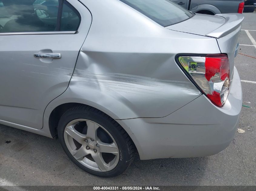 2015 Chevrolet Sonic Ltz Auto VIN: 1G1JE5SB7F4112337 Lot: 40043331