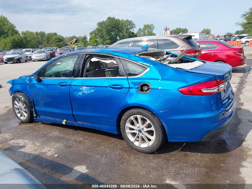 2019 FORD FUSION SE - 3FA6P0HD0KR171871