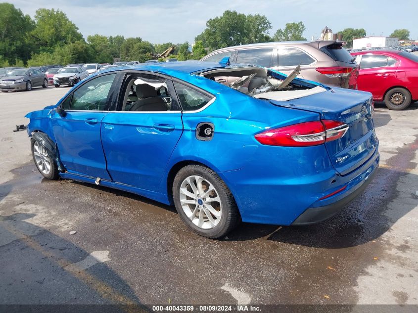 2019 FORD FUSION SE - 3FA6P0HD0KR171871