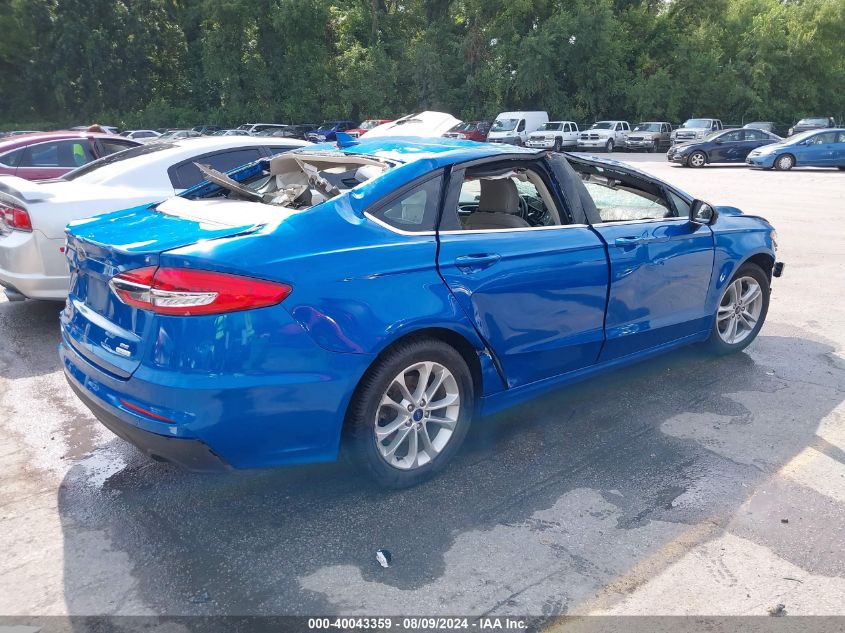 2019 FORD FUSION SE - 3FA6P0HD0KR171871