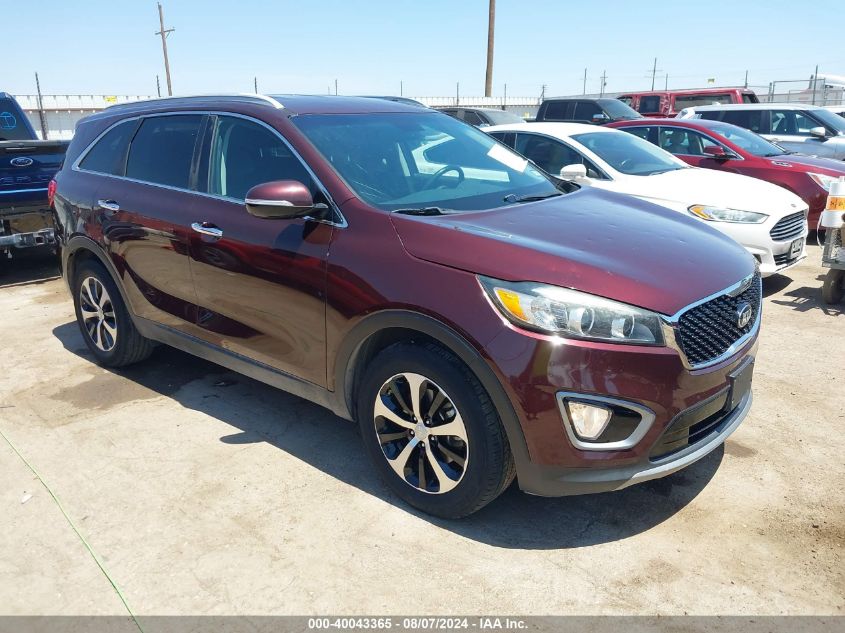 2016 KIA SORENTO 2.0T EX - 5XYPH4A13GG164501