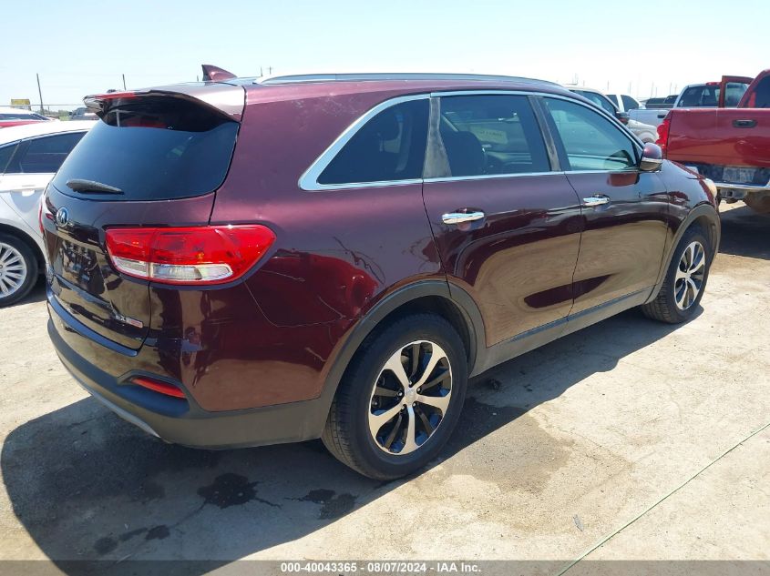 2016 KIA SORENTO 2.0T EX - 5XYPH4A13GG164501