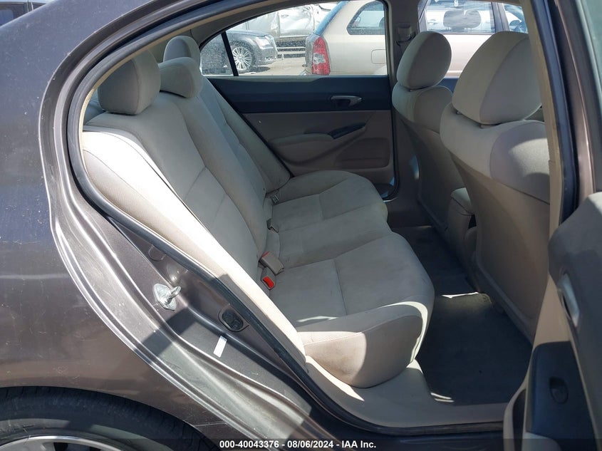 2009 Honda Civic Lx VIN: 1HGFA16599L028201 Lot: 40043376