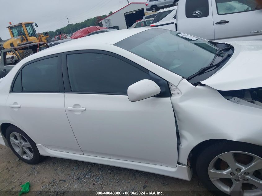 2012 Toyota Corolla S VIN: 2T1BU4EE4CC873253 Lot: 40043386