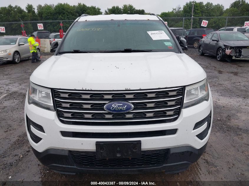 2017 Ford Explorer VIN: 1FM5K7BH2HGA53843 Lot: 40043387