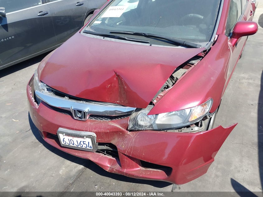 2009 Honda Civic Lx-S VIN: 2HGFA16679H339115 Lot: 40043393