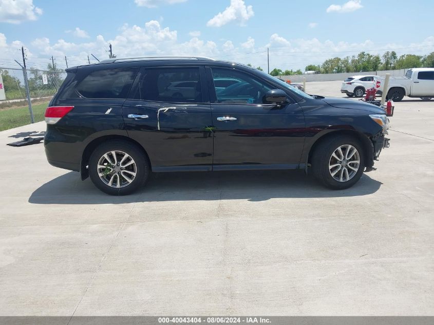 2016 Nissan Pathfinder S VIN: 5N1AR2MN4GC643631 Lot: 40043404