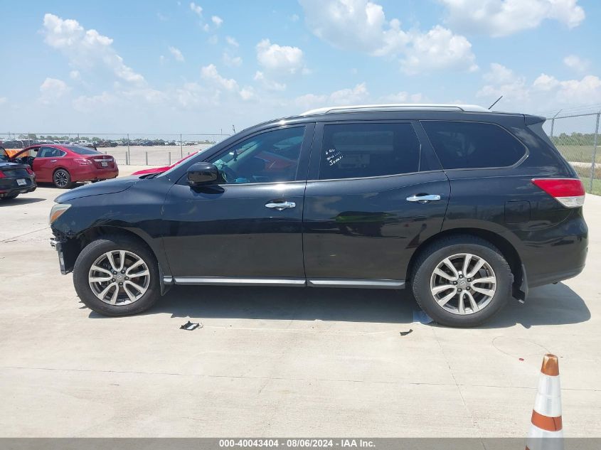 2016 Nissan Pathfinder S VIN: 5N1AR2MN4GC643631 Lot: 40043404