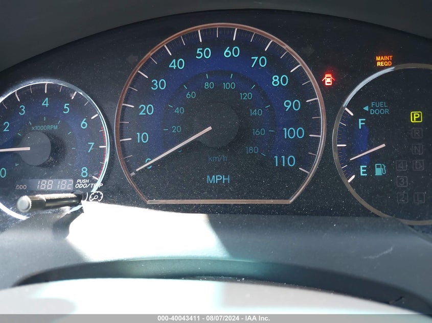 2008 Toyota Sienna Xle/Xle Limited VIN: 5TDZK22C78S210303 Lot: 40043411