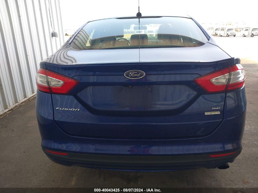 2015 FORD FUSION SE - 1FA6P0HD4F5125291