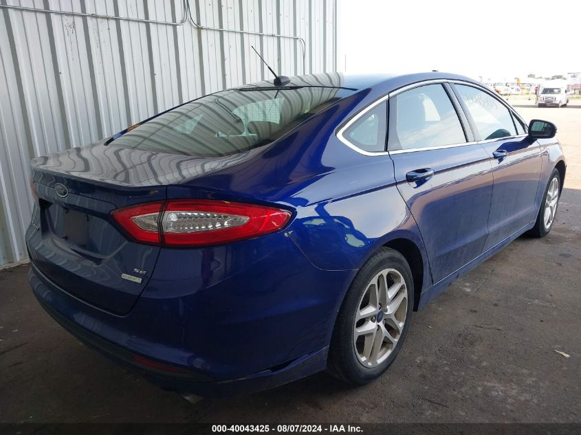 2015 FORD FUSION SE - 1FA6P0HD4F5125291