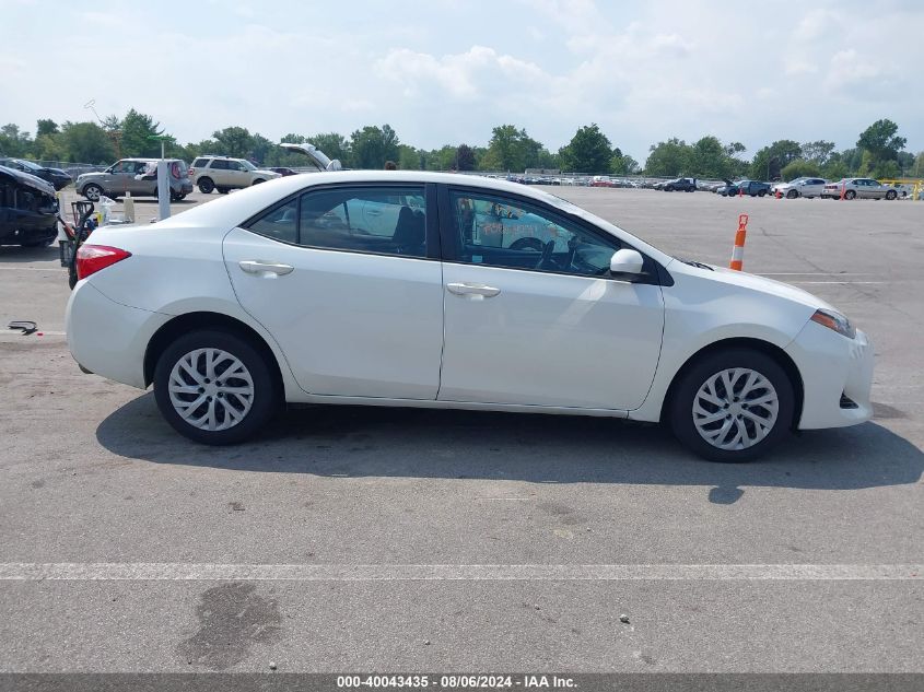 2017 Toyota Corolla Le VIN: 5YFBURHE5HP634701 Lot: 40043435